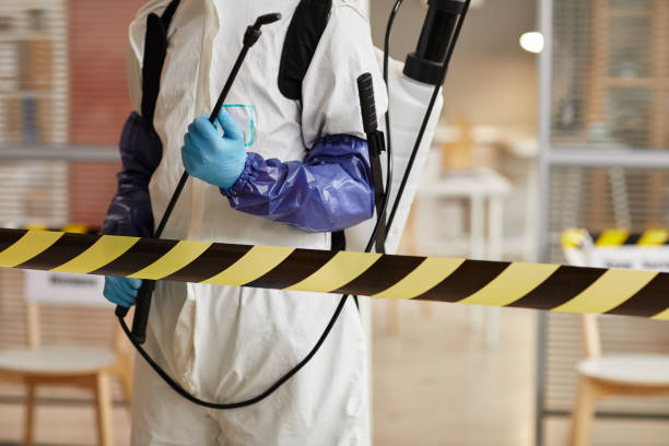 Professional Unattended Death Cleanup technician working in Elkins, AR